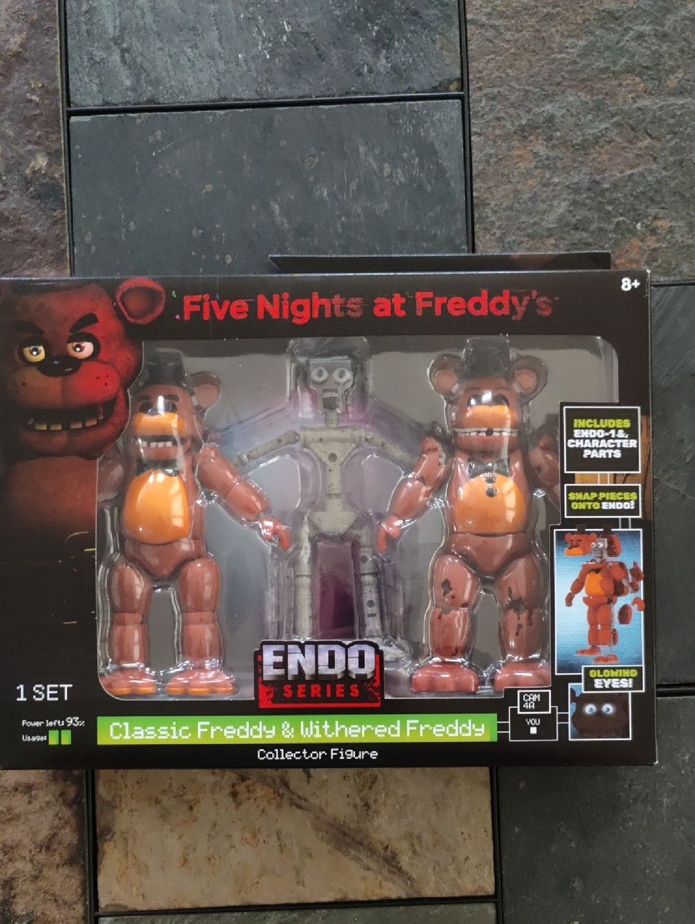 FNAF Five Nights at Freddy's Wave 2 Endo Series Toy Classic Freddy &Withered New